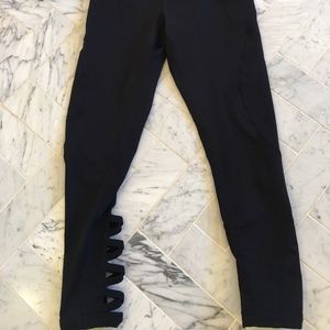 Zella High Rise Latice Leggings XS